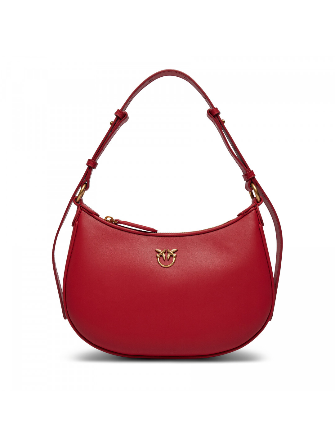 Kabelka Pinko Half Moon Mini Fl PE 24 PLTT 102790 A0F1 Červená